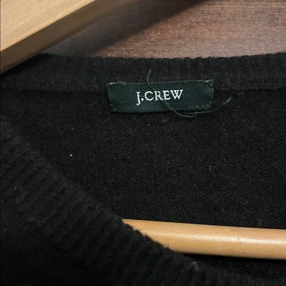 J. Crew Black Cardigan with White Buttons - Picture 2 of 2